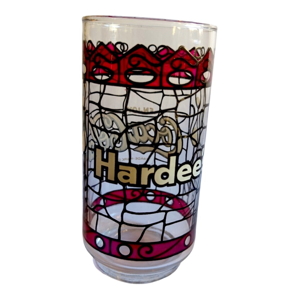1976 Hardees, Coca-Cola - stained glass design